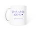 Sugar Skull Hailey, a White Coffee Mug (back-view)