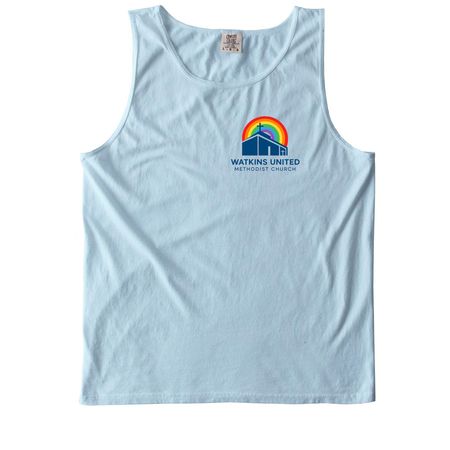 Pride 2026, a Chambray Comfort Colors Tank Top
