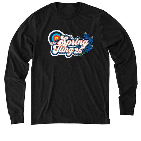 KMS Spring Fling 2026!, a Space Black Allmade Eco Triblend Long Sleeve Tee