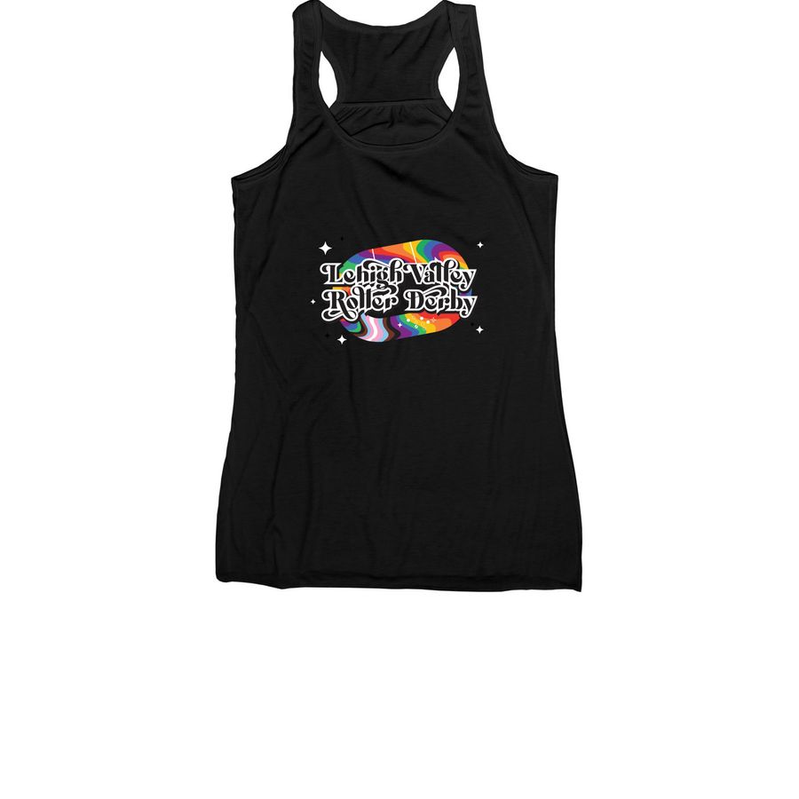 LVRD Pride - Smaller Logo&nbsp;, a Black Women's Racerback