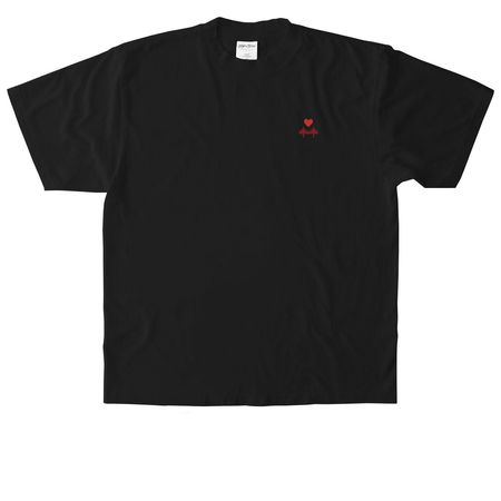 ?? of the City, a Black Heavyweight Garment Dye Tee