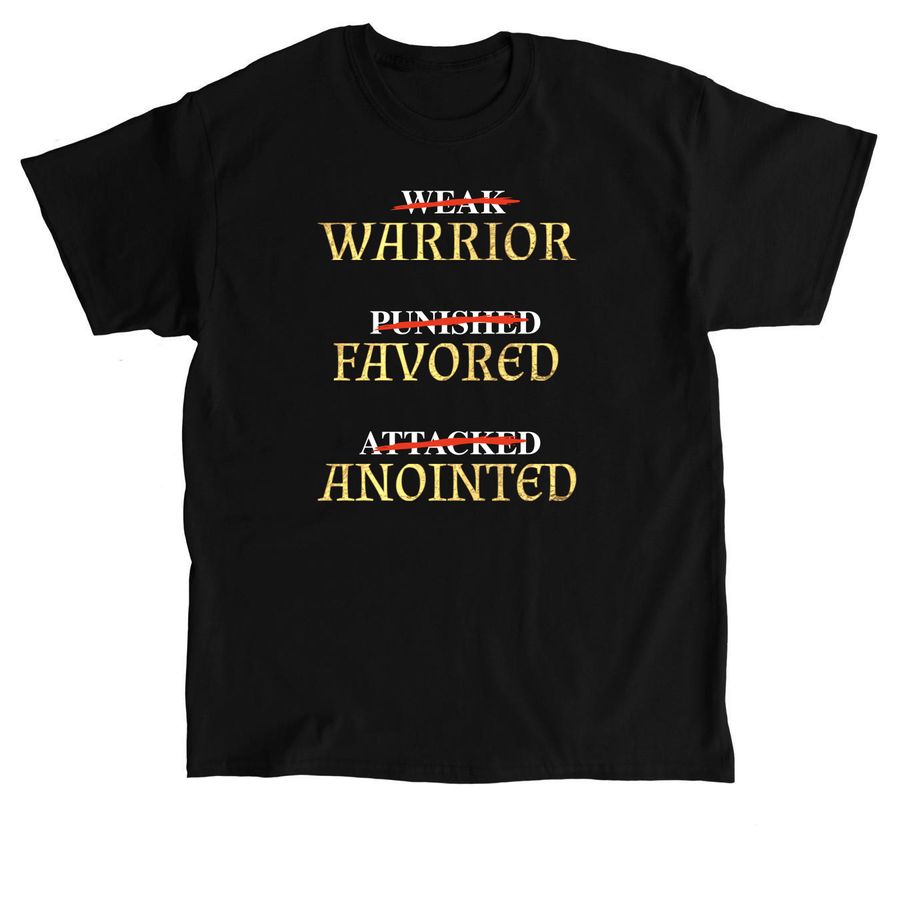 Chosen, Favored, Anointed, a Black Classic Unisex Tee