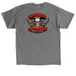 Nationals Club shirt, a Charcoal Classic Unisex Tee (back-view)