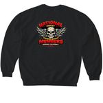 Nationals Club shirt, a Black Softstyle Crewneck Sweatshirt (back-view)