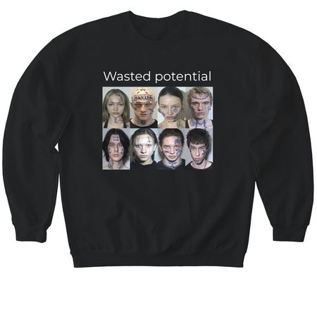 Yes, a Black Softstyle Crewneck Sweatshirt