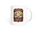 Golden Rush Coffee Mug, a White Coffee Mug