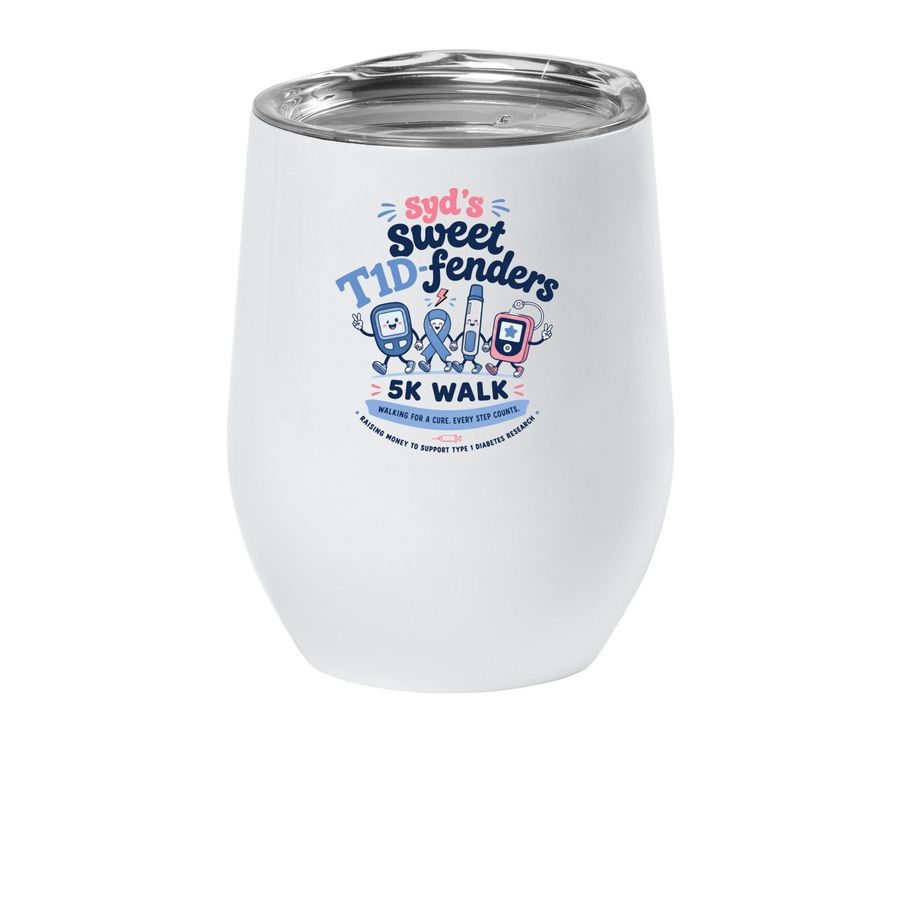 Sweet Tumblr, a White Insulated Wine Cup