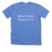 Main Street Swag, a Heather Columbia Blue Premium Unisex Tee