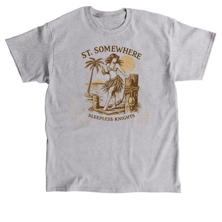 Dockside Dancer, St. Somewhere, a Sport Grey Classic Unisex Tee