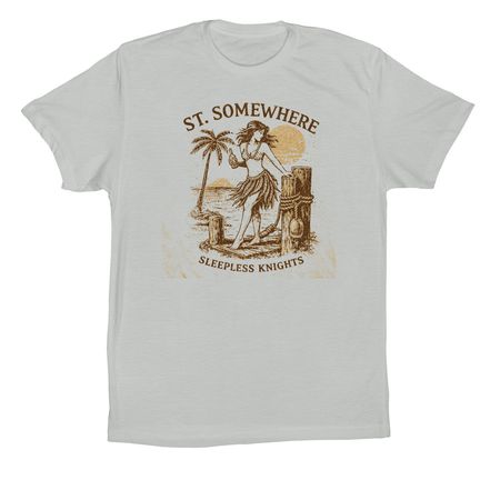 Dockside Dancer, St. Somewhere, a Silver Premium Cotton Tee