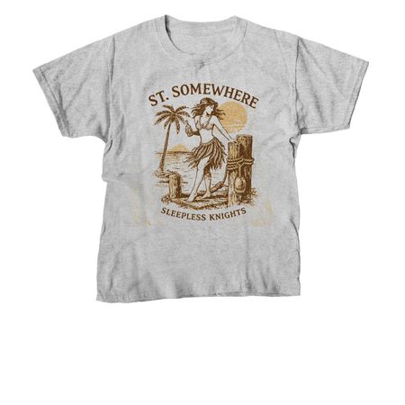 Dockside Dancer, St. Somewhere, a Sport Grey Youth Unisex Tee