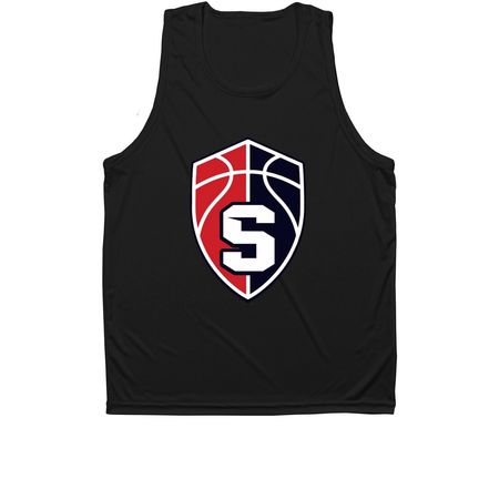 Dri-Fit Full Color Logo, a Black Unisex Performance Tank