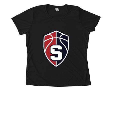 Dri-Fit Full Color Logo, a Black Women's Performance Tee