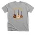 Praise Him With Strings, a Athletic Heather Premium Unisex Tee