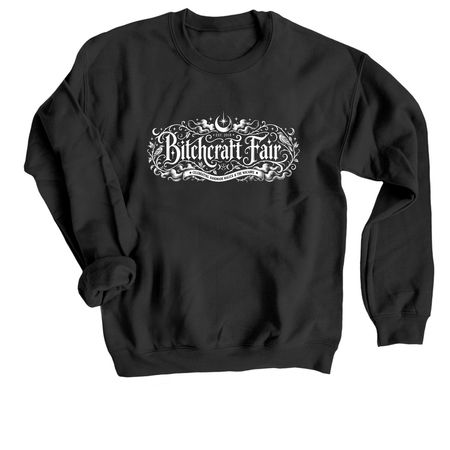 2026: The Bitchual, a Black Crewneck Sweatshirt