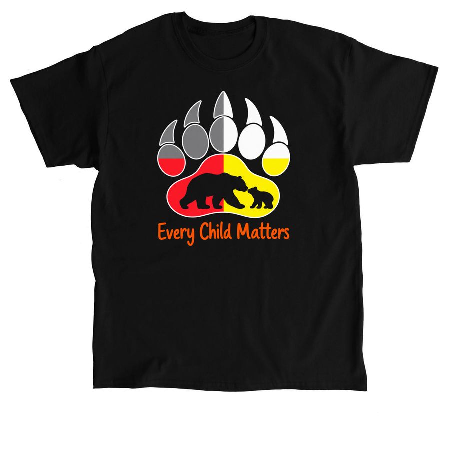 Every Child Matters Orange Day T Shirt, a Black Classic Unisex Tee