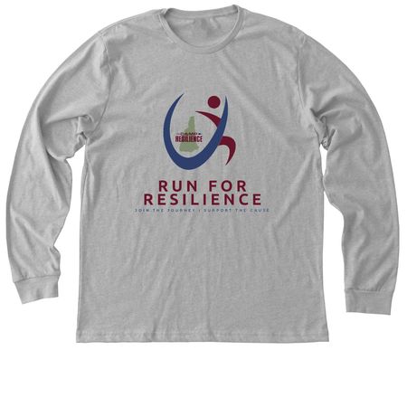 *Limited Edition* 2026 Run for Resilience, a Athletic Heather Premium Long Sleeve Tee