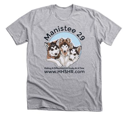 Husky, a Athletic Heather Premium Unisex Tee