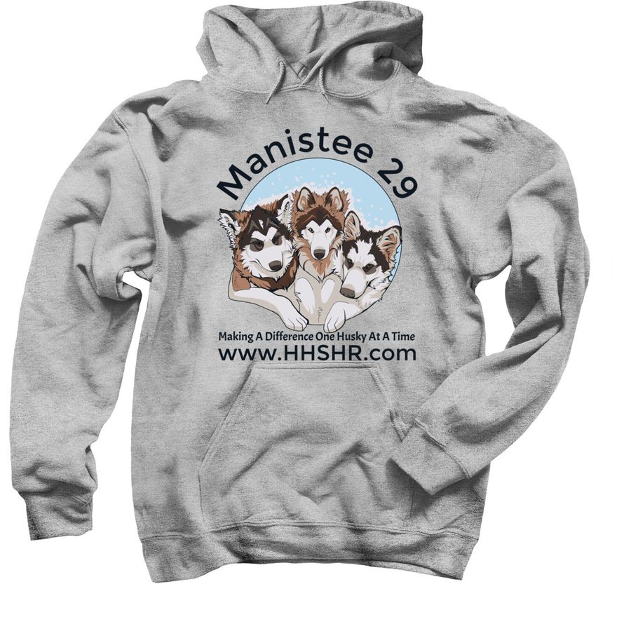 Husky, a Sport Grey Pullover Hoodie