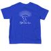 BHE Toddler, a Royal Blue Toddler Tee (back-view)