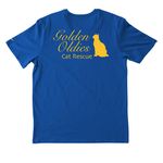Golden Oldies Performance Outerwear, a Game Royal Nike Dri-FIT Jersey Blend Performance Tee (back-view)
