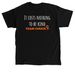 Team Chuck, a Black Classic Unisex Tee