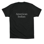 Core Melungeon Wear, a Vintage Black Premium Cotton Tee (back-view)
