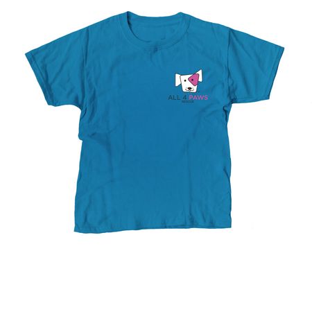 Clothing - Logo Tees - YOUTH Large – 4 Paws for Ability Store