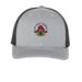 Official Dum Family Reunion Cap, a Heather Grey/ Black Printed Five-Panel Trucker Cap