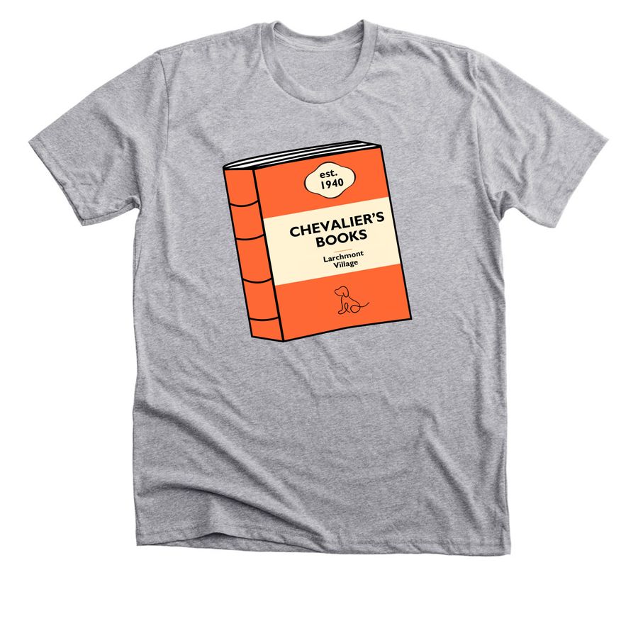 Chevalier's Books Shirt, a Athletic Heather Premium Unisex Tee