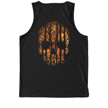 The Walking Dead, a Deep Black Allmade Eco Triblend Tank