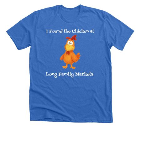 Chicken Hunt, a Heather True Royal Premium Unisex Tee