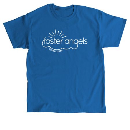 Foster Angels Logo Shirt, a Royal Classic Unisex Tee