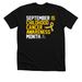Childhood Cancer Awareness Month 2026, a Solid Black Blend Premium Unisex Tee