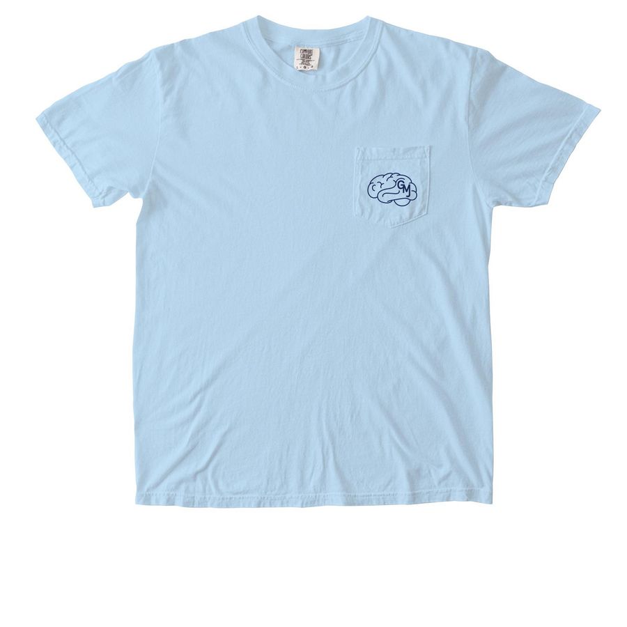 Miles for John NYC Pocket T-Shirts, a Chambray Comfort Colors Pocket Tee