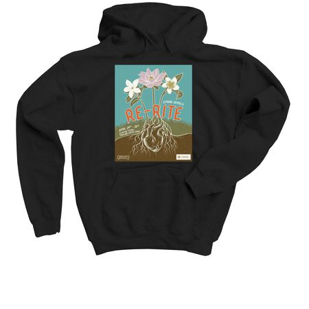 Re-Rite, a Black Youth Pullover Hoodie