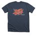 The Essential, a Heather Midnight Navy Premium Unisex Tee