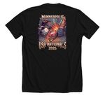2026 UWH Nationals, a Solid Black Blend Premium Unisex Tee (back-view)