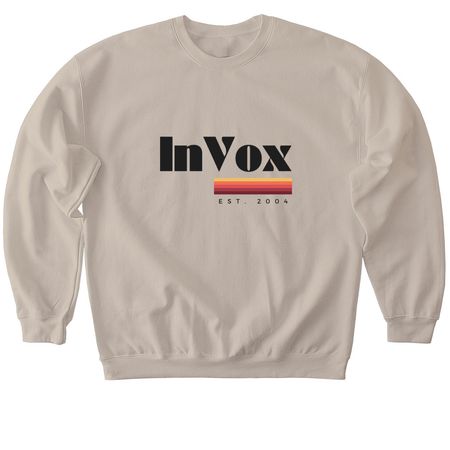 InVox Gradient, a Sand Softstyle Crewneck Sweatshirt
