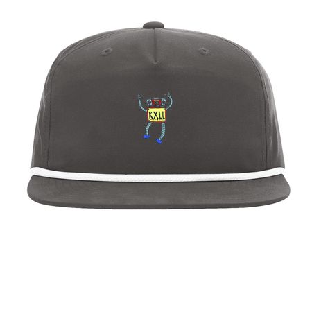 KXLL Robot - Hats, a Charcoal/ White Printed Umpqua Snapback Cap