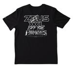ZEUSXXL OFF THE HINGES, a Black Nike Dri-FIT Jersey Blend Performance Tee (back-view)