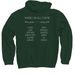 Supervisors&nbsp;, a Forest Green Pullover Hoodie (back-view)