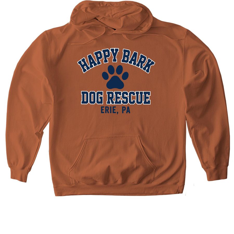 Rescue League, a Texas Orange Softstyle Pullover Hoodie