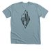 Diamond cactus, a Heather Blue Lagoon Premium Unisex Tee