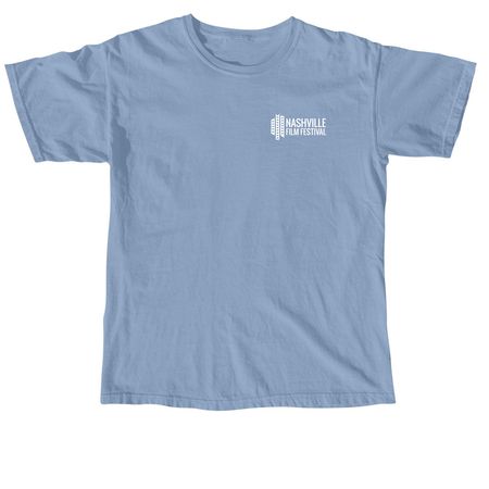 #NashFilm57 Blue Tee, a Washed Denim Comfort Colors Unisex Tee