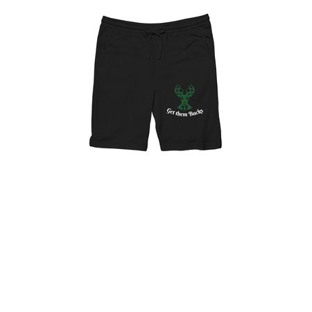 Get them Bucks shorts&nbsp;, a Black Midweight Fleece Shorts