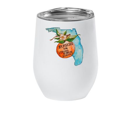 FSPS Tumbler, a White Insulated Wine Cup