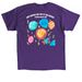 Mary Bridge Oly UC Coloring Contest - Planets, a Purple Classic Unisex Tee (back-view)
