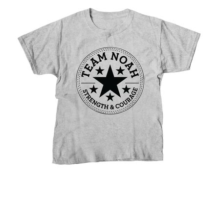 Team Noah, a Sport Grey Youth Unisex Tee