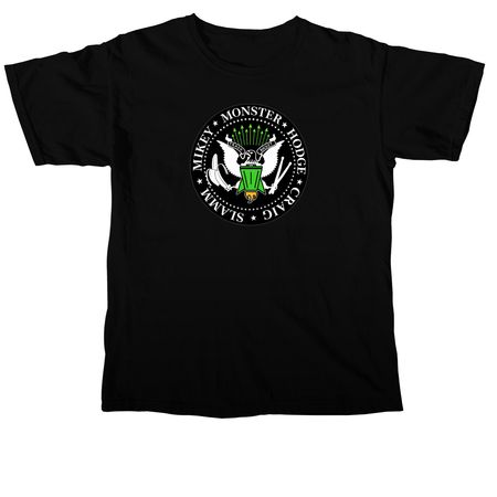 T/R Ramones, a Black Comfort Colors Unisex Tee